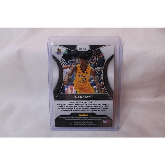 Ja Morant Prizm Panini #65 - Picture 2 of 2